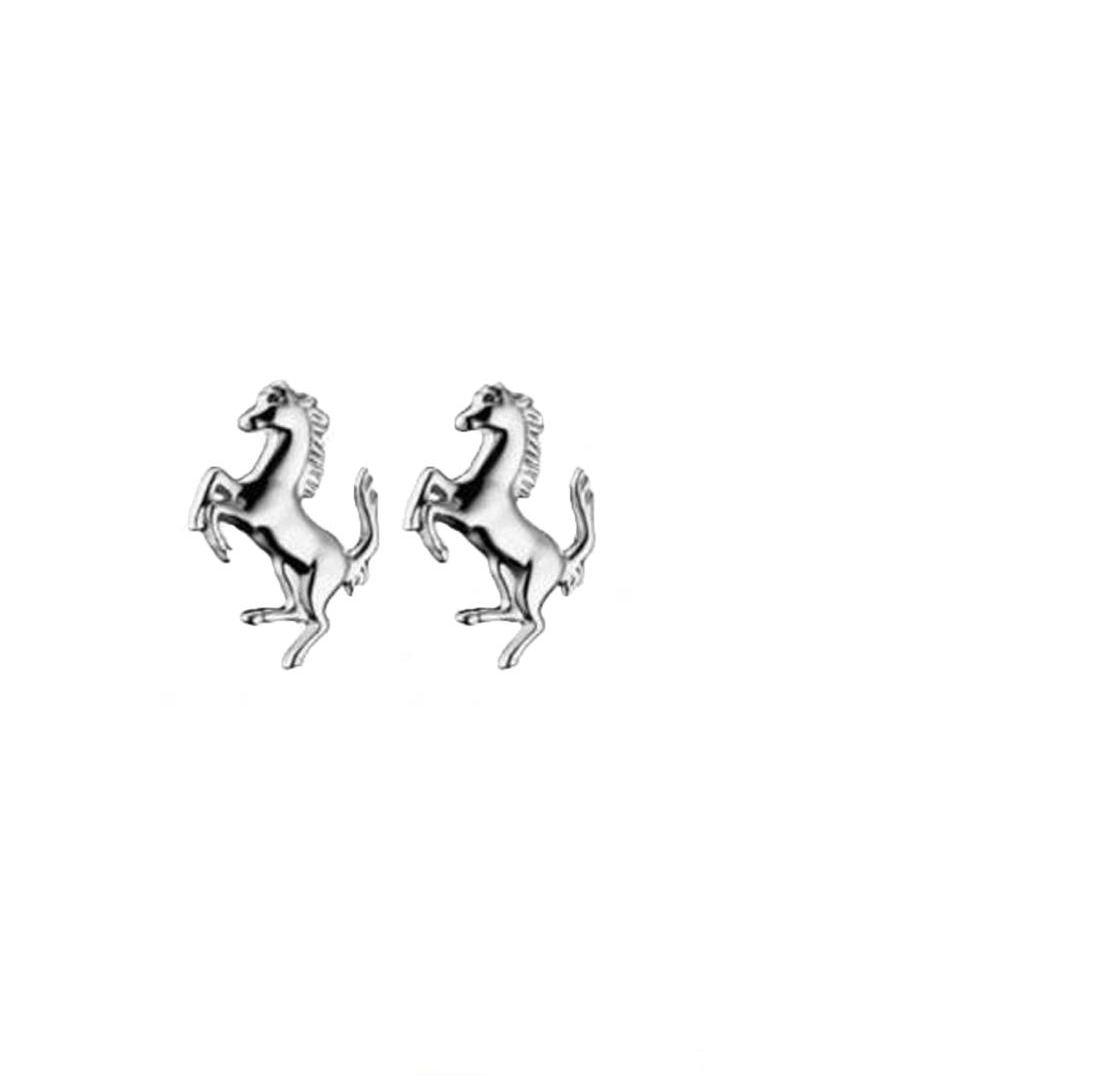 Ferrari gemelli Cavallino argento