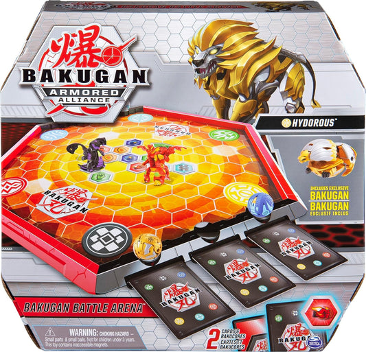 Spin Master Bakugan Battle Arena Game Board con Esclusivo Gold Hydorous